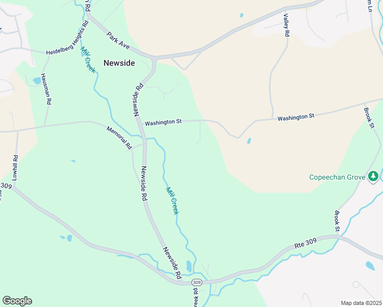 map of restaurants, bars, coffee shops, grocery stores, and more near 4946 Washington Street in Schnecksville