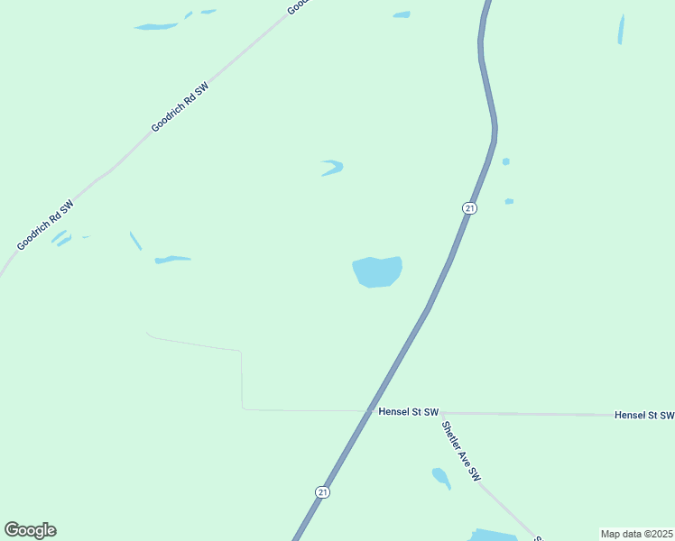 map of restaurants, bars, coffee shops, grocery stores, and more near 8787 Erie Avenue Southwest in Navarre