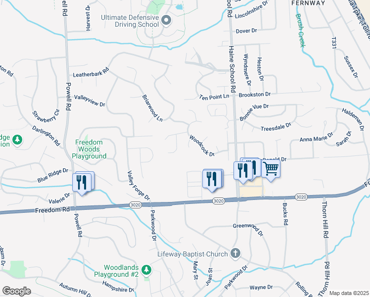 map of restaurants, bars, coffee shops, grocery stores, and more near 702 Reiser Court in Cranberry Township