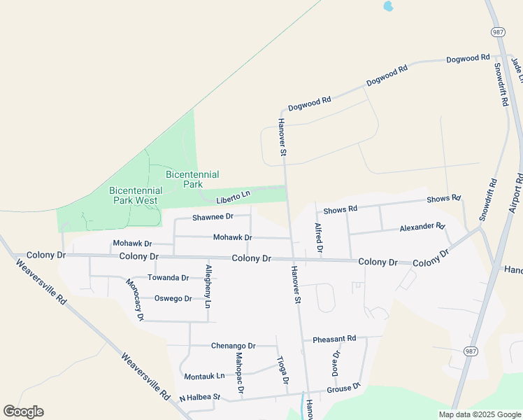 map of restaurants, bars, coffee shops, grocery stores, and more near 6795 Hanover Street in Bethlehem