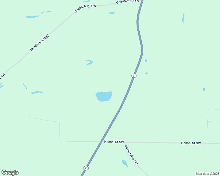 map of restaurants, bars, coffee shops, grocery stores, and more near 8787 Erie Avenue Southwest in Navarre