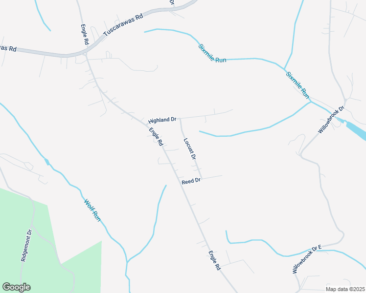 map of restaurants, bars, coffee shops, grocery stores, and more near 113 Locust Drive in Industry