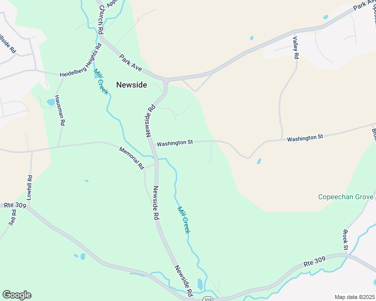 map of restaurants, bars, coffee shops, grocery stores, and more near 4952 Washington Street in Schnecksville