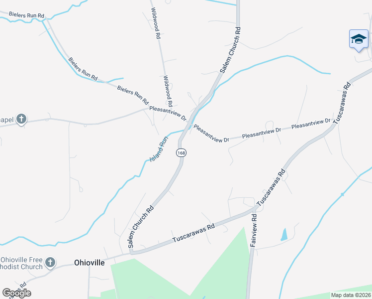 map of restaurants, bars, coffee shops, grocery stores, and more near 161 Pleasantview Drive in Midland