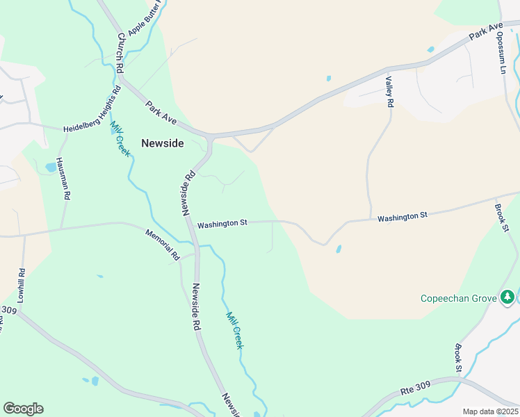 map of restaurants, bars, coffee shops, grocery stores, and more near 4933 Washington Street in Schnecksville