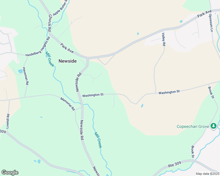 map of restaurants, bars, coffee shops, grocery stores, and more near 4933 Washington Street in Schnecksville