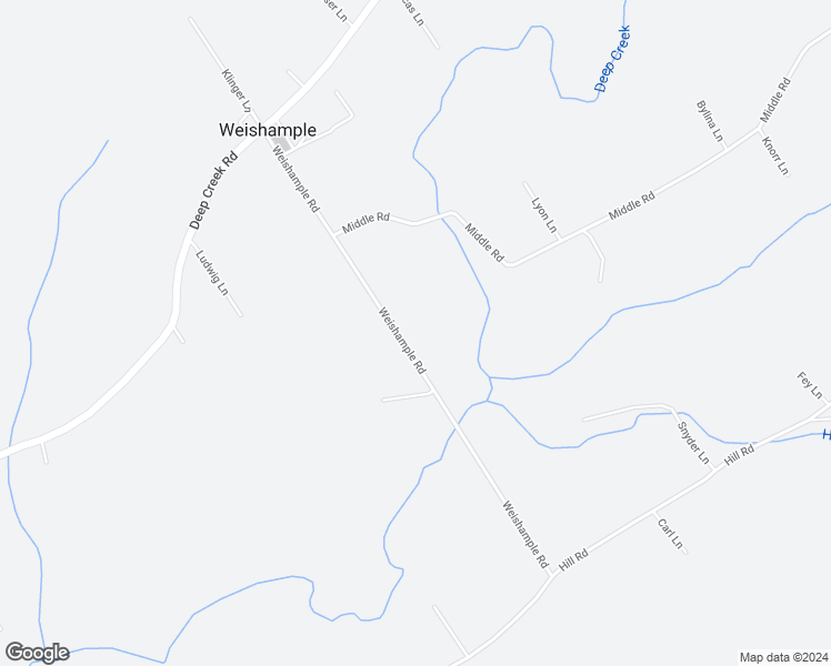 map of restaurants, bars, coffee shops, grocery stores, and more near 114 Weishample Road in Hegins