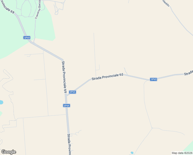 map of restaurants, bars, coffee shops, grocery stores, and more near 19 Strada Provinciale 65 in Città metropolitana di Sassari