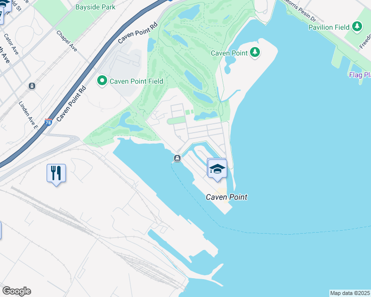 map of restaurants, bars, coffee shops, grocery stores, and more near 1 Constellation Place in Jersey City