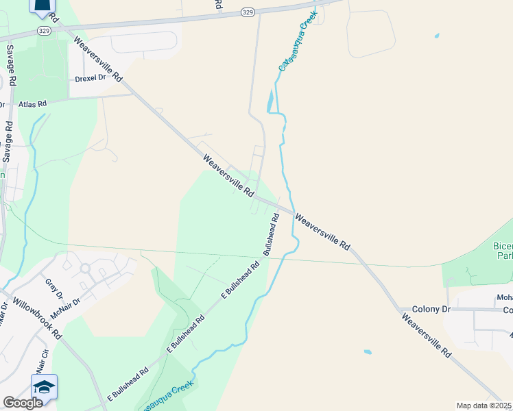 map of restaurants, bars, coffee shops, grocery stores, and more near 6945 Weaversville Road in Northampton