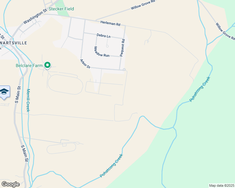 map of restaurants, bars, coffee shops, grocery stores, and more near 309 Emeline Way in Stewartsville