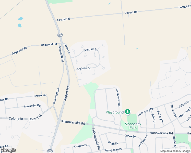 map of restaurants, bars, coffee shops, grocery stores, and more near 6943 Valencia Square in Bethlehem