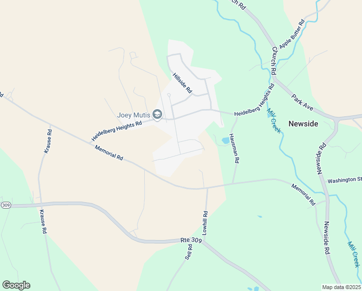 map of restaurants, bars, coffee shops, grocery stores, and more near 5290 Lake View St in Germansville