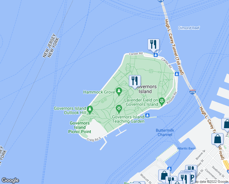 map of restaurants, bars, coffee shops, grocery stores, and more near 826 Gresham Road in Brooklyn