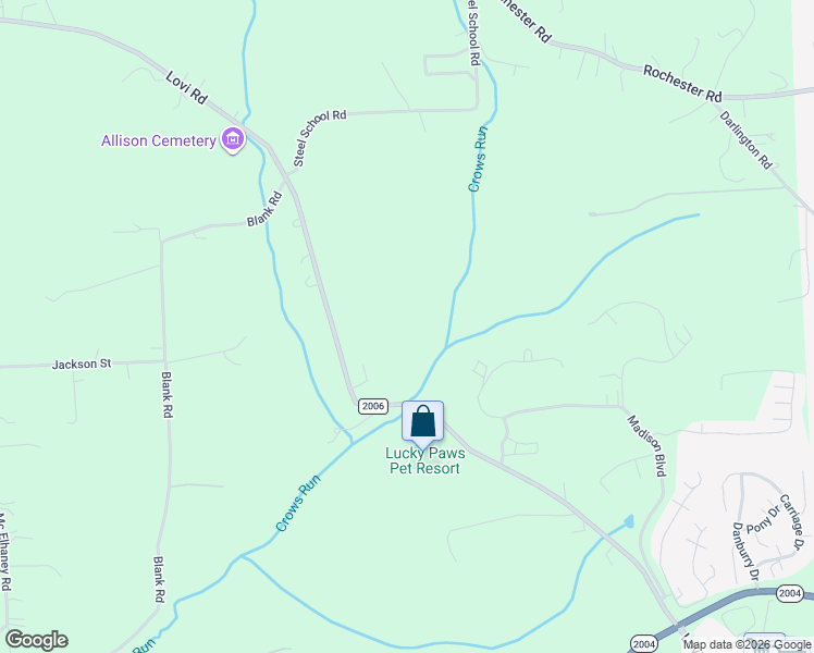 map of restaurants, bars, coffee shops, grocery stores, and more near 2200 Lovi Road in Freedom