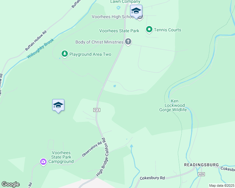 map of restaurants, bars, coffee shops, grocery stores, and more near 111 Forest Dr in Glen Gardner