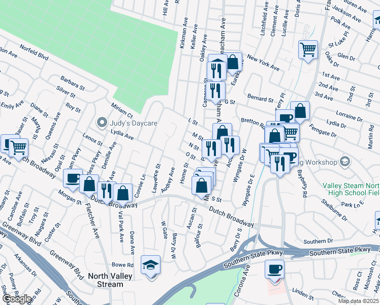 1390 O Street, Elmont NY Walk Score