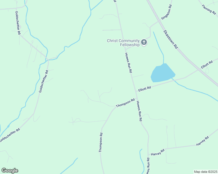 map of restaurants, bars, coffee shops, grocery stores, and more near 108 Wanda Way in Sarver