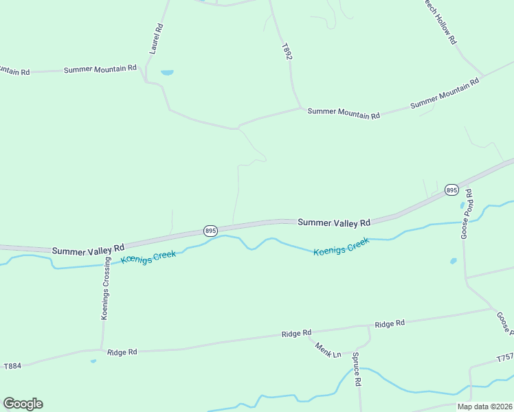 map of restaurants, bars, coffee shops, grocery stores, and more near 8 Hickory Lane in New Ringgold