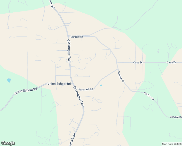 map of restaurants, bars, coffee shops, grocery stores, and more near 20138 Parocast Road in Redding