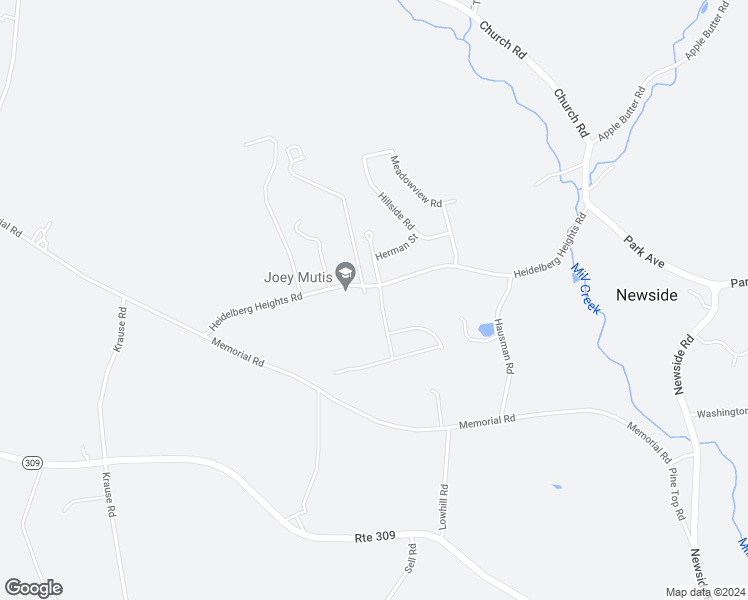 map of restaurants, bars, coffee shops, grocery stores, and more near 6172 Glen Court in Germansville