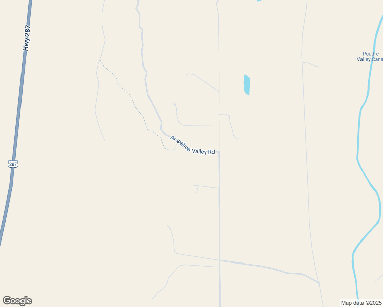 map of restaurants, bars, coffee shops, grocery stores, and more near 7805 Arapahoe Valley Road in Laporte