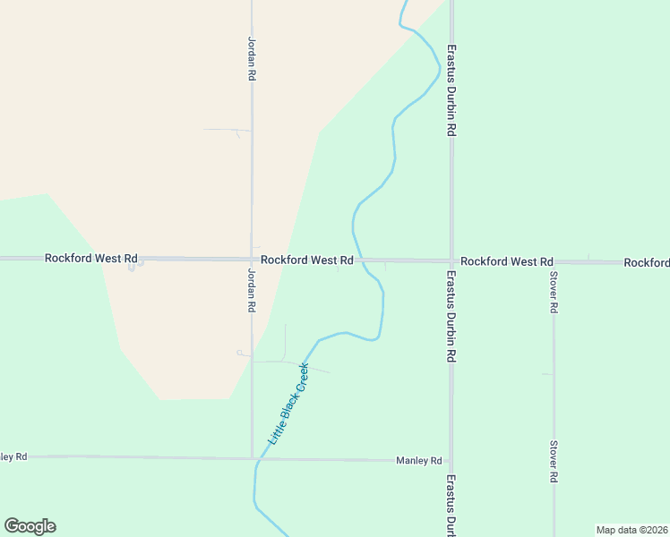 map of restaurants, bars, coffee shops, grocery stores, and more near 2350 Rockford West Road in Rockford