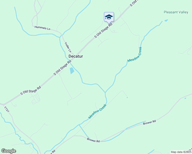 map of restaurants, bars, coffee shops, grocery stores, and more near 4020 South Old Stage Road in McClure