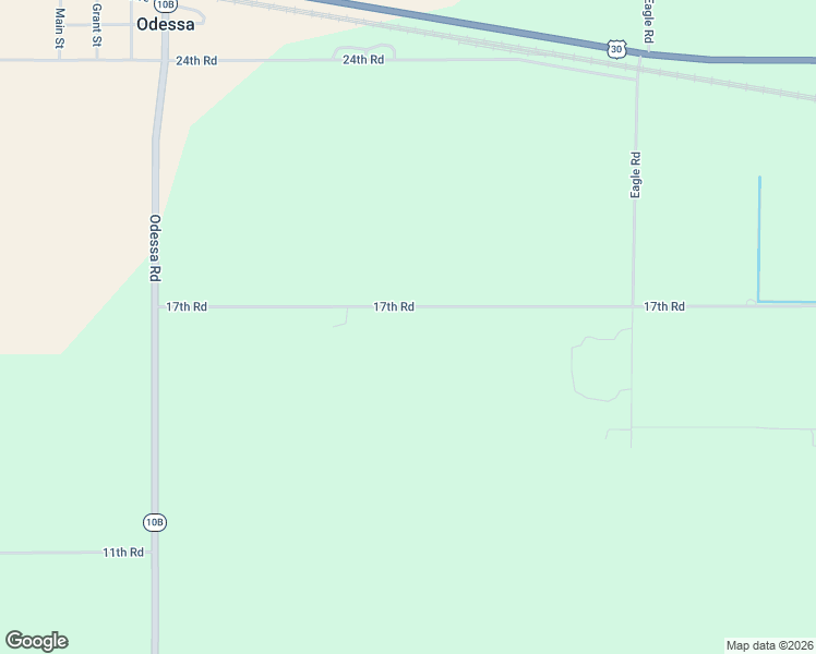 map of restaurants, bars, coffee shops, grocery stores, and more near 16275 17th Road in Kearney