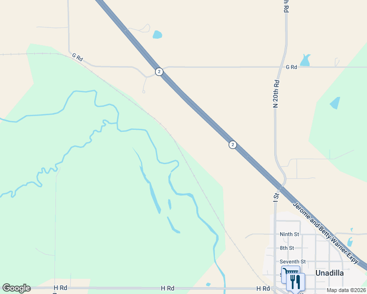 map of restaurants, bars, coffee shops, grocery stores, and more near in Unadilla