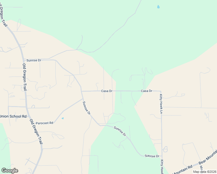 map of restaurants, bars, coffee shops, grocery stores, and more near 13911 Blue Ridge Drive in Redding