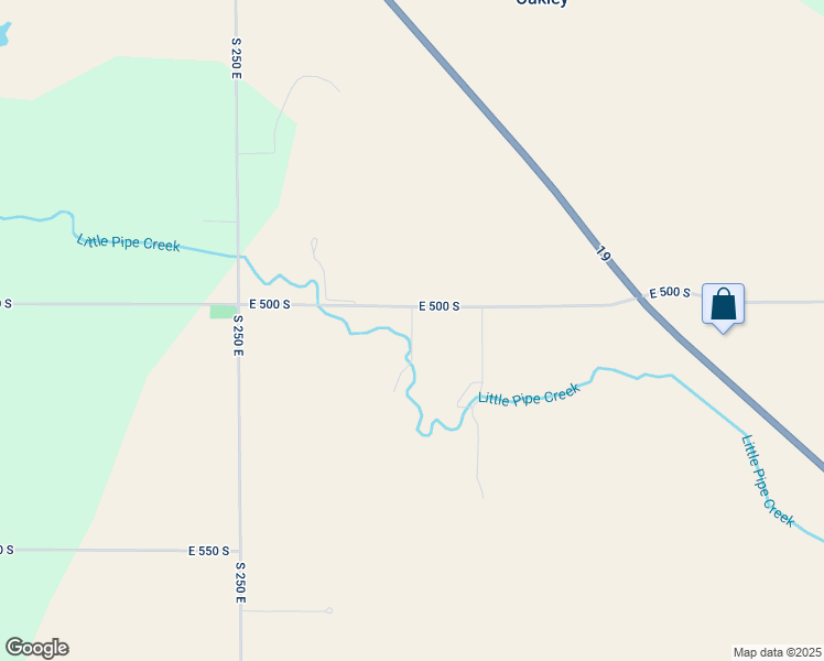 map of restaurants, bars, coffee shops, grocery stores, and more near 2829 East 500 South in Bunker Hill