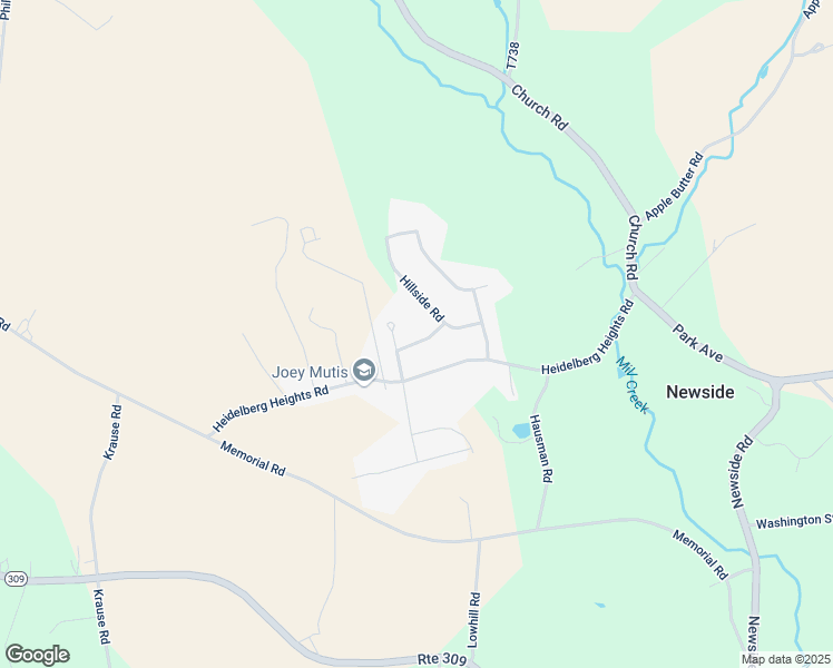 map of restaurants, bars, coffee shops, grocery stores, and more near 5275 Herman Street in Germansville