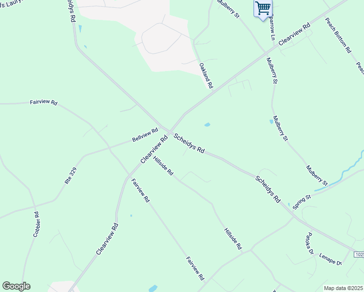 map of restaurants, bars, coffee shops, grocery stores, and more near 4860 Scheidys Road in Coplay
