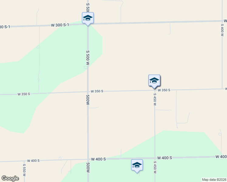 map of restaurants, bars, coffee shops, grocery stores, and more near 4806 West 350 South in Bluffton