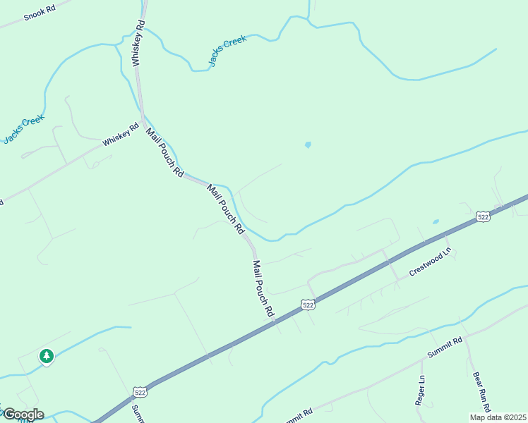 map of restaurants, bars, coffee shops, grocery stores, and more near 30 Solt Lane in McClure