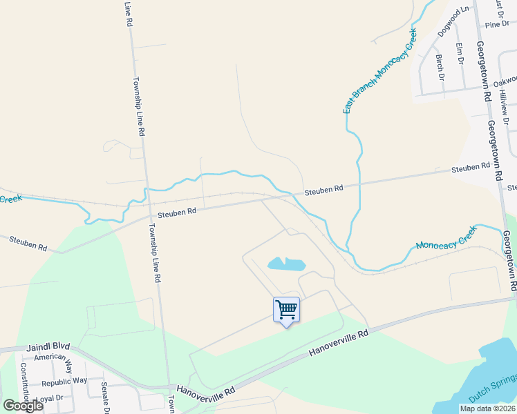 map of restaurants, bars, coffee shops, grocery stores, and more near 230 Keystone Drive in Bethlehem