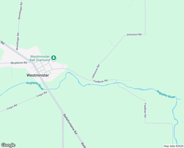 map of restaurants, bars, coffee shops, grocery stores, and more near 3340 Johnston Road in Harrod