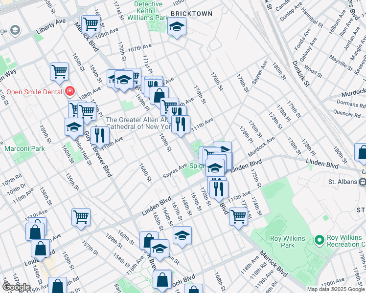 11120 Merrick Boulevard, New York NY Walk Score