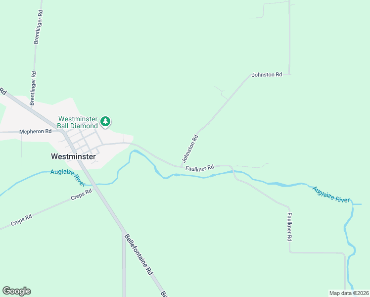 map of restaurants, bars, coffee shops, grocery stores, and more near 3340 Johnston Road in Harrod