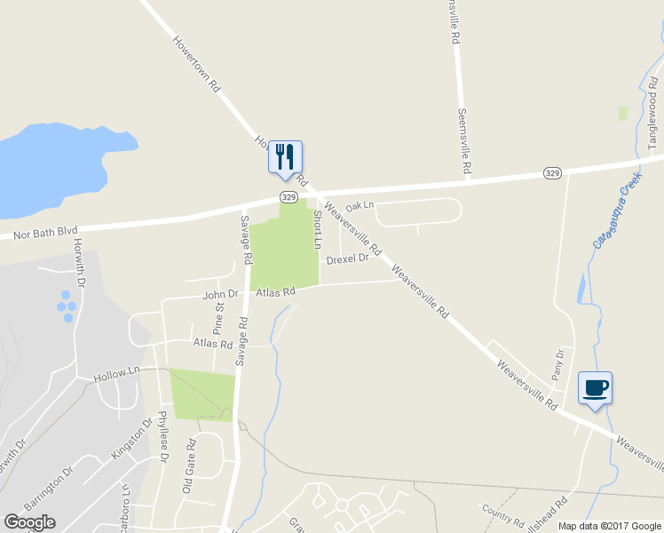 map of restaurants, bars, coffee shops, grocery stores, and more near 8 Drexel Drive in Northampton