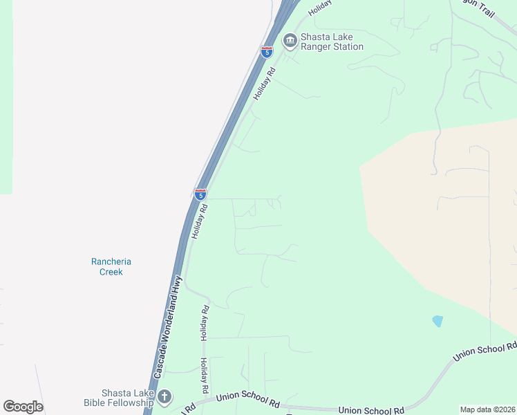 map of restaurants, bars, coffee shops, grocery stores, and more near 19433 Le Claire Lane in Redding