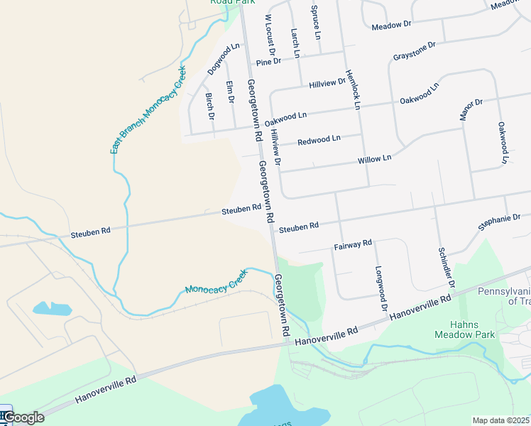 map of restaurants, bars, coffee shops, grocery stores, and more near 4693 Steuben Road in Nazareth