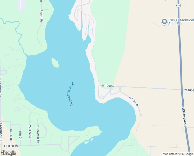 map of restaurants, bars, coffee shops, grocery stores, and more near 10078 North 1200 West in Monticello