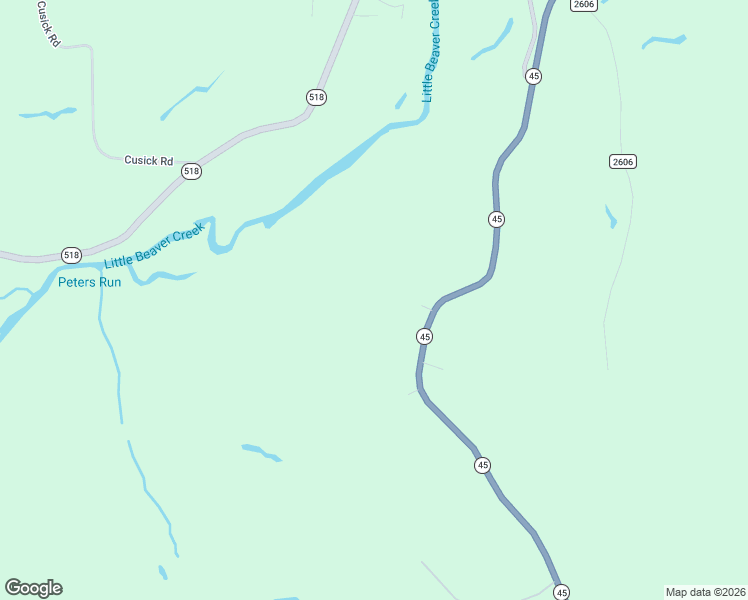 map of restaurants, bars, coffee shops, grocery stores, and more near 14369 Ohio 45 in Lisbon