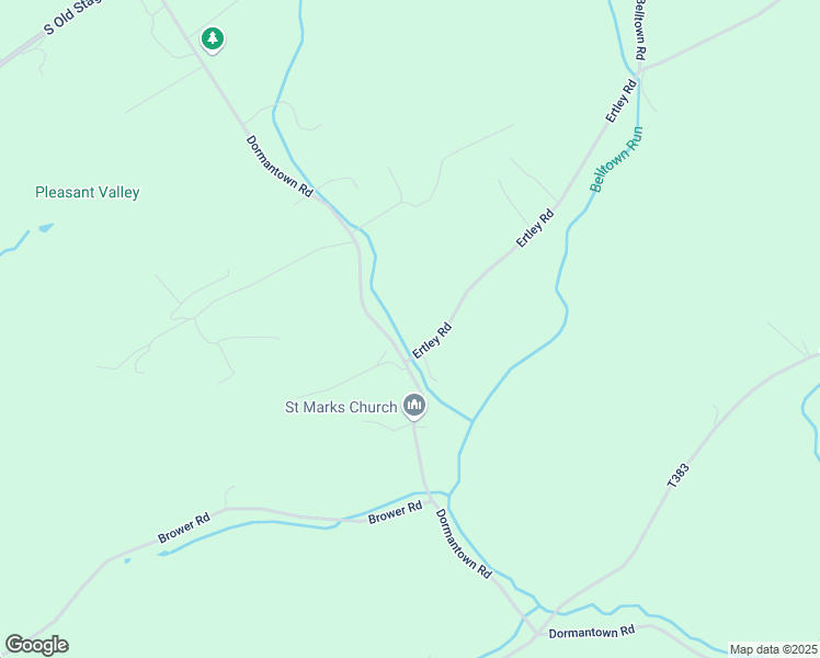 map of restaurants, bars, coffee shops, grocery stores, and more near 37 Ertley Road in McClure