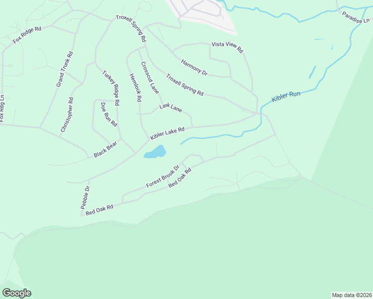 map of restaurants, bars, coffee shops, grocery stores, and more near Forest Brook Dr in Cambria