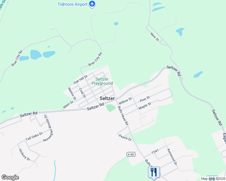 map of restaurants, bars, coffee shops, grocery stores, and more near 514 Minersville St in Pottsville