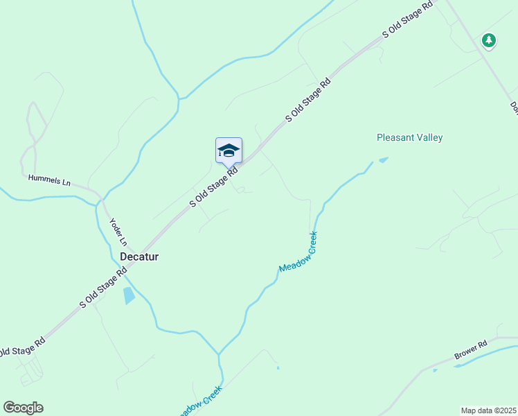 map of restaurants, bars, coffee shops, grocery stores, and more near 4226 South Old Stage Road in McClure