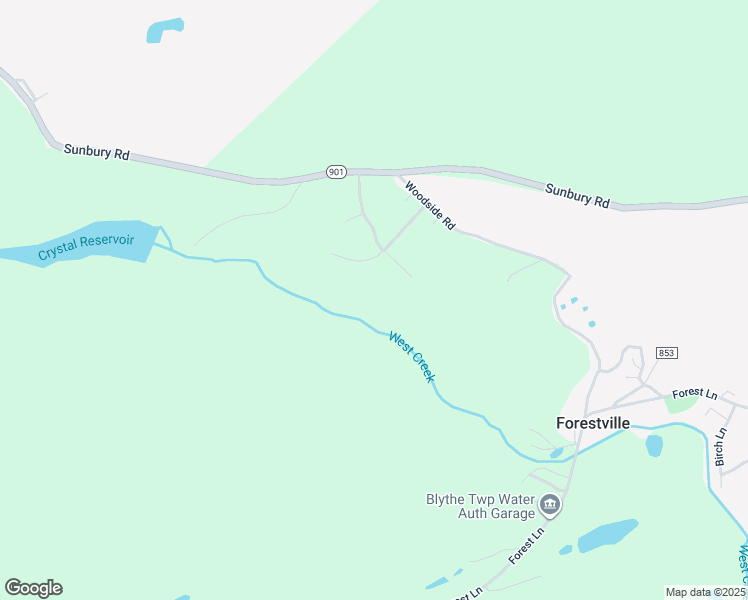 map of restaurants, bars, coffee shops, grocery stores, and more near 25 Mulberry Ln in Pottsville